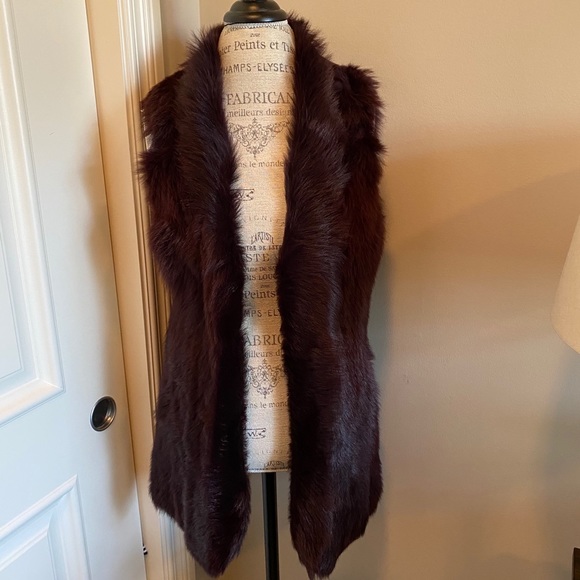 Truth & Pride Real GORGEOUS Shearling Fur Vest - Picture 1 of 4